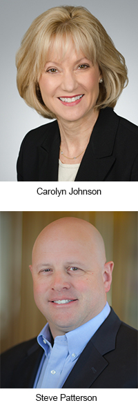 Carolyn Johnson and Steve Patterson